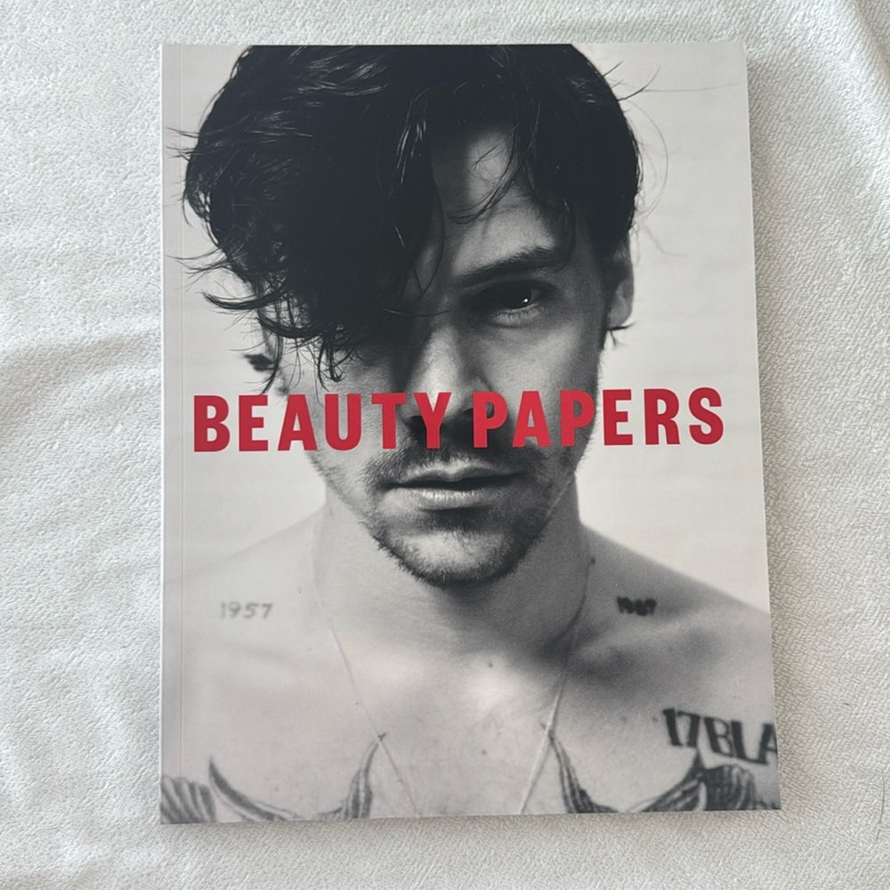 Harry Styles Beauty Papers Magazine